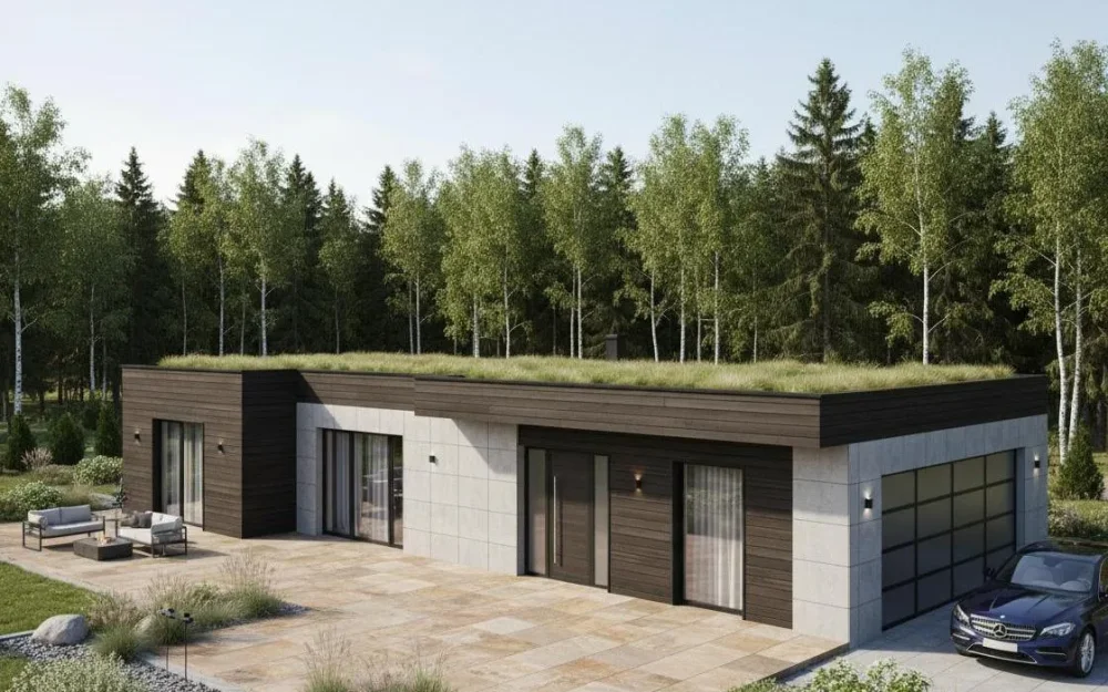 Проект Двухэтажный дом 14 на 11, 189 м2